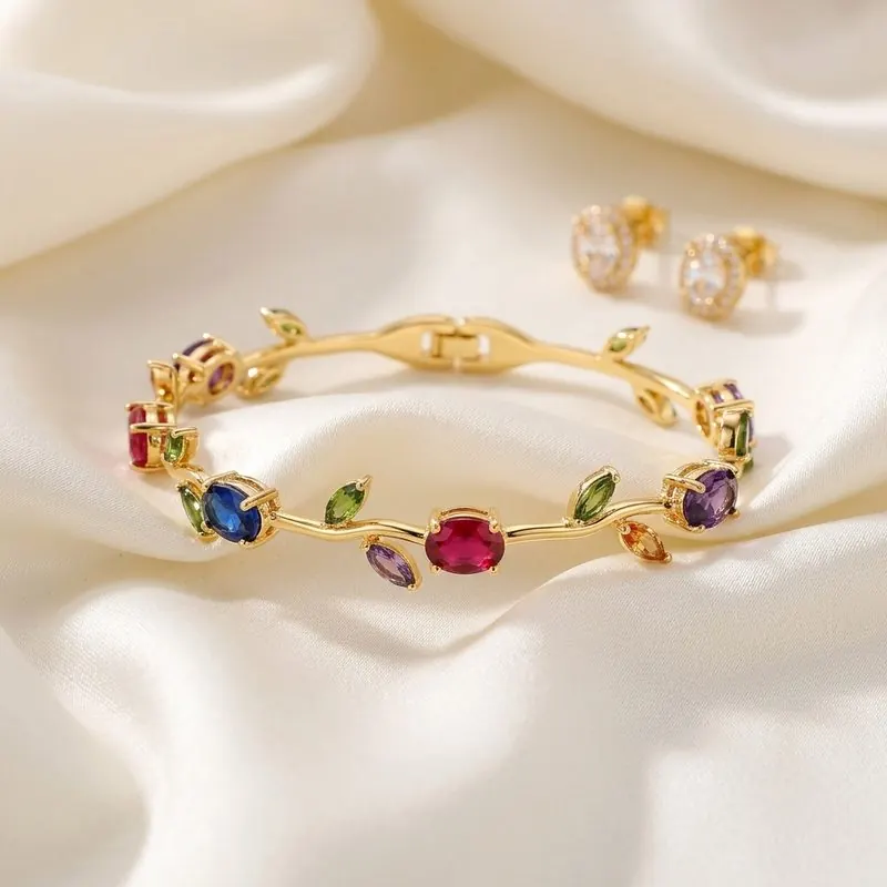 18k Tulip Bracelet Styling Preview