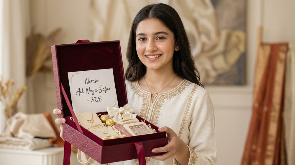 Royal Maroon Wedding Gift Hamper Pakistan