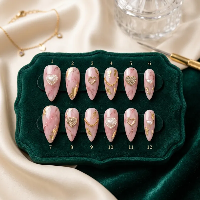 Designer 3D Press-On Nails Preview
