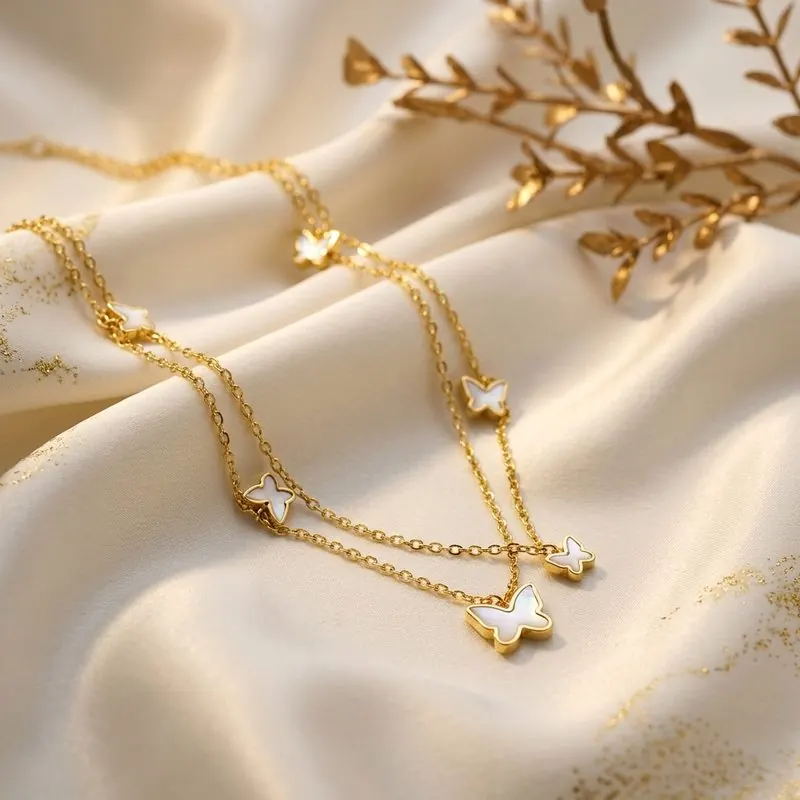 Artificial Jewelry - 18k Anti-Tarnish Necklaces, Bracelets & Sets